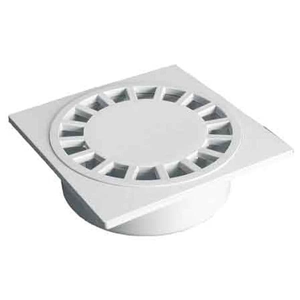 Chiusino Scarico Sifonato 20 x 20 cm Scarichi Ø 80 x 100 x 110 mm - 2