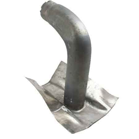 Bocchettone Piombo Curvo Ø 80 x 35 cm - 2
