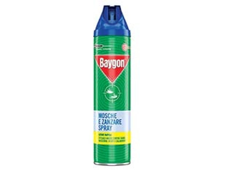 Baygon Insetticida Mosche e Zanzare Plus 400 ml Baygon 12 Pezzi - 2