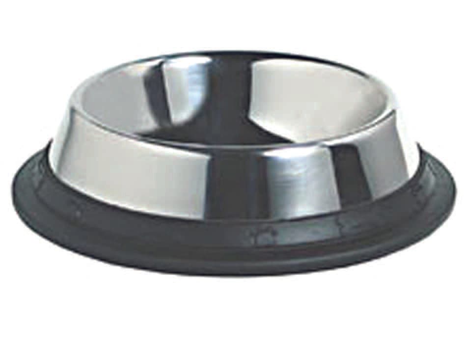 Ciotole in Acciaio Inox per Cani 24 CMX5,0H. Capienza 1 l - 2