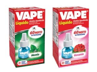 Ricarica Liquida per Elettroemanatori 480 Ore Menta Geranio Vape 10 Pezzi - 2