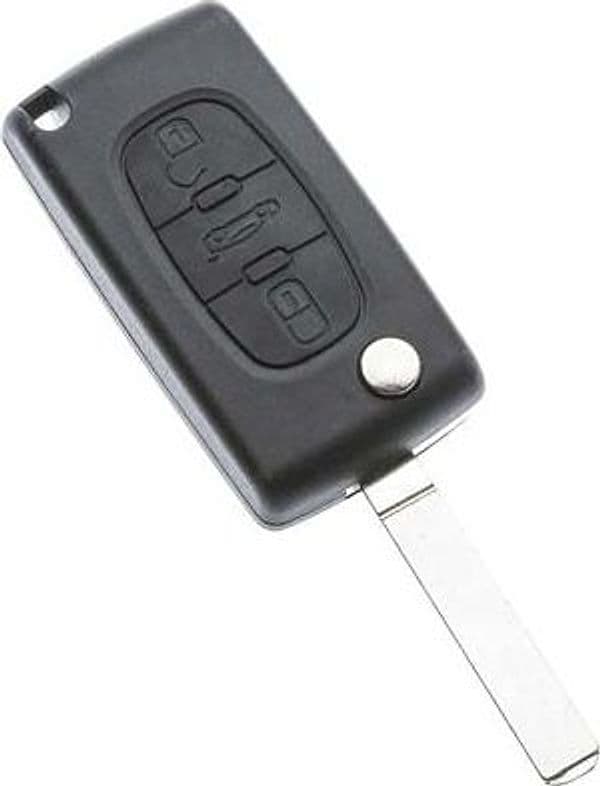 Guscio Chiave Auto Citroen VA2BRS8 Silca Pulsanti 3 - 2