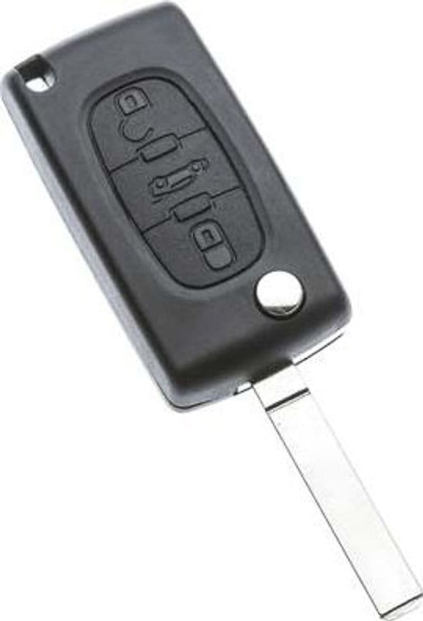 Guscio Chiave Auto Citroen VA2BRS8N Silca Pulsanti 3 - 2