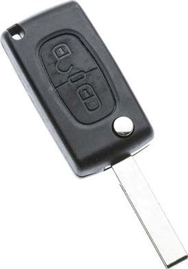 Guscio Chiave Auto Citroen HU83ARS2N Silca Pulsanti 2 - 2