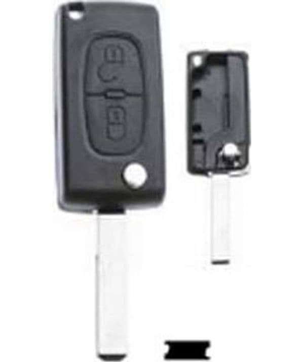 Guscio Chiave Auto Citroen HU83ARS2N Silca Pulsanti 2