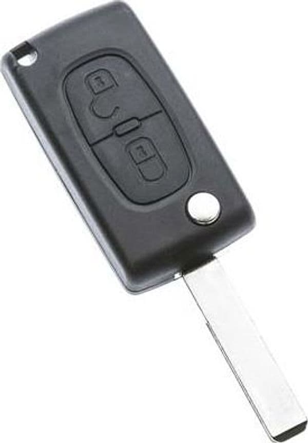 Guscio Chiave Auto Citroen HU83ARS2 Silca Pulsanti 2 - 2