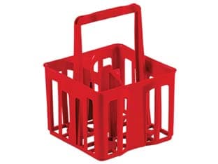 Cestello Portabottiglioni da 2 l 4 Posti 25 CMX25X32,5H 5 Pezzi - 2