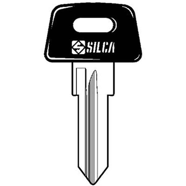 Chiave Auto Zadi Piaggio ZD17RAP Silca Acciaio Nichelato 5 Pezzi - 2