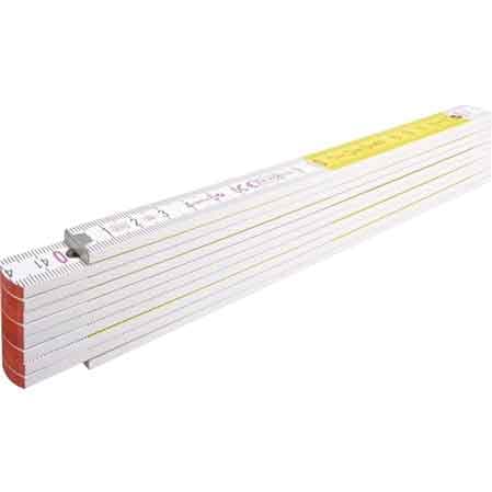 Doppio Metro in Legno con Rivetti Stabila - 2