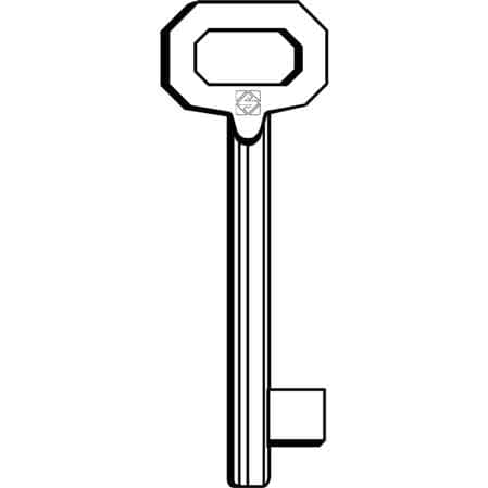 Chiave Tipo Patent Acciaio 5010 Silca Passepartout 5 Pezzi - 2