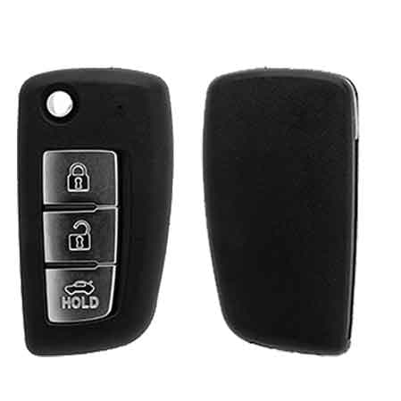 Guscio per Chiave Auto Nissan NSN14ERS8 3 Bottoni Silca - 2