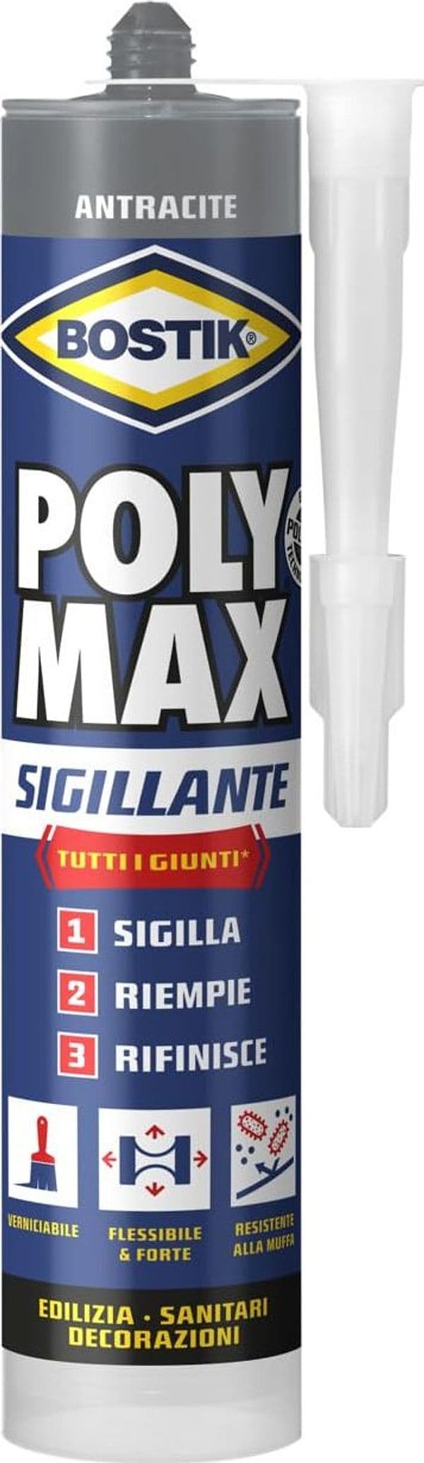 Bostik Polymax Sigillante Antracite Ml 280