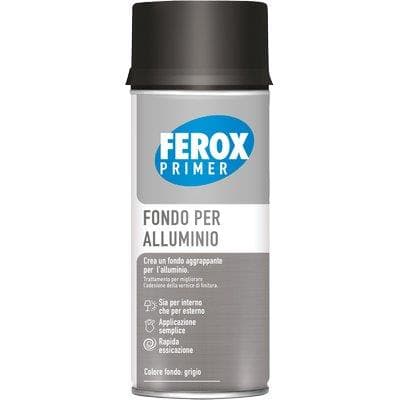 Fondo Aggrappante Spray Ferox Arexons Alluminio 400 ml 6 Pezzi - 2