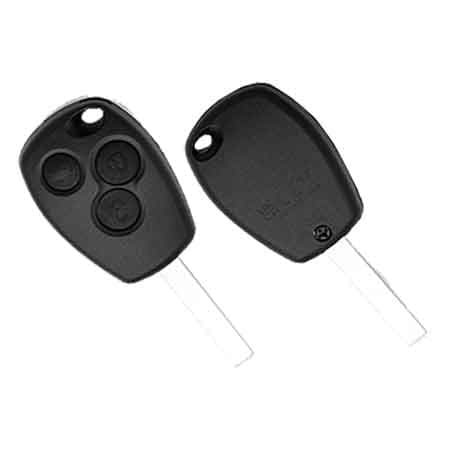 Radiocomando per Auto Mercedes Nissan Opel Renault VA2AR01 3 Bottoni Silca - 2