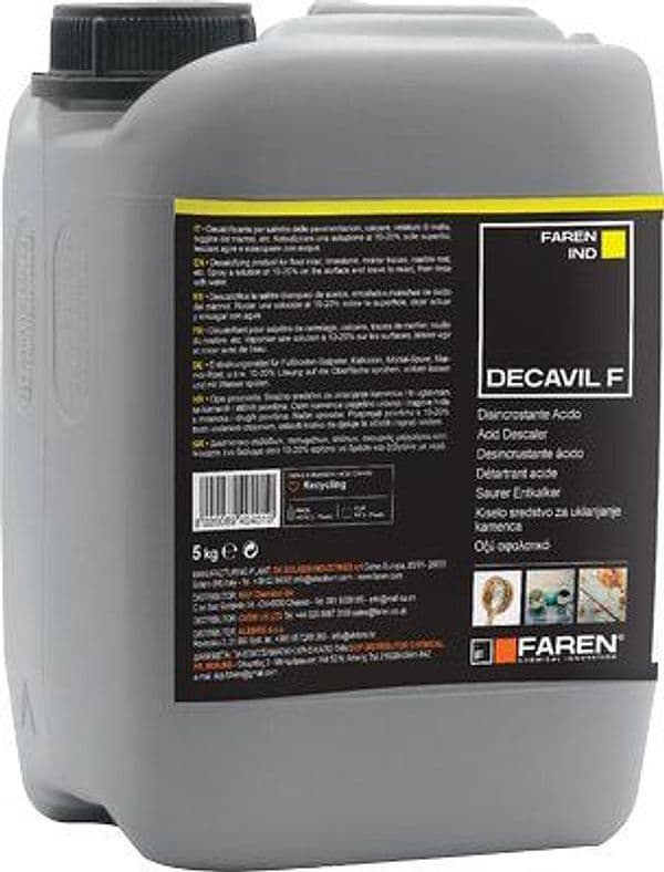 Acido Disincrostante Impianti Termici Decal Faren Lt 5 - 2