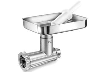Accessorio Tritacarne Tramoggia in Acciaio Inox N.22 Elica in Acciaio - 2
