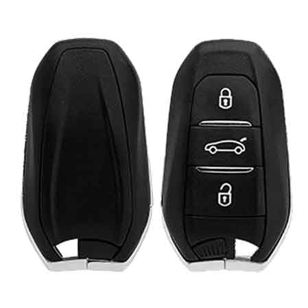 Guscio per Chiave Auto Citroen Opel Peugeot HU83ERS8 Silca - 2