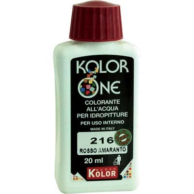 Colorante Acqua Kolorone 216 Rosso Amaranto 20 ml 12 Pezzi - 2