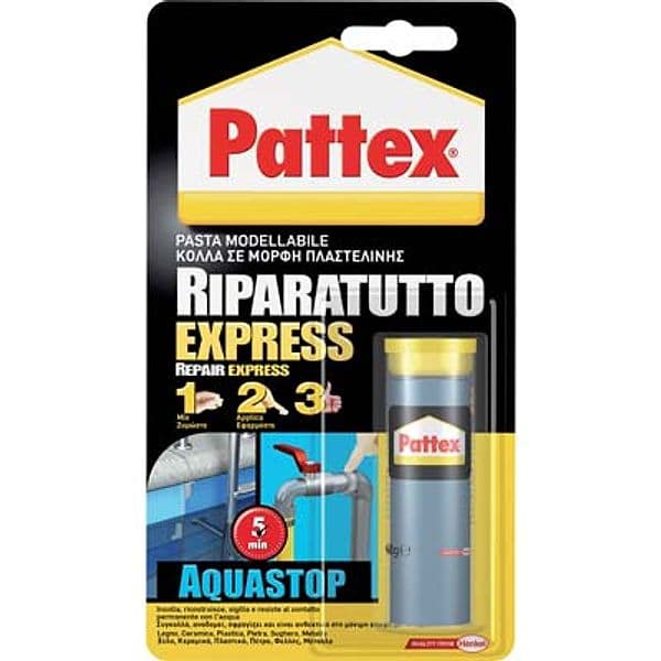 Pattex Riparatutto Express Aquastop 48 g 3 Pezzi - 2