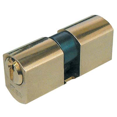 Cilindro Tondo Sfaccettato 8420 Iseo Ottone Chiavi 3 D.mm 26 L.mm 56 28 - 2
