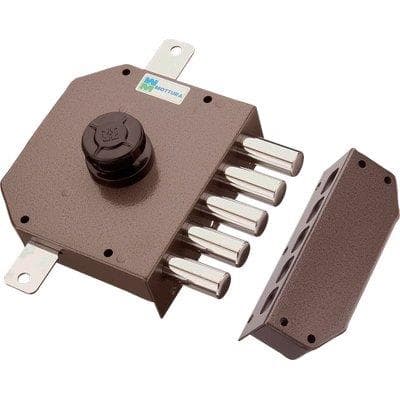 Serratura Legno Applicare 30621 Mottura C.pompa M4 Tripl con Pomolo 8214552 - 2