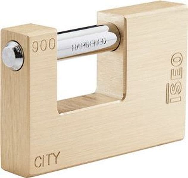 Lucchetto Ott Carbon Serranda 90 mm City By Iseo Iseo Serrature - 2