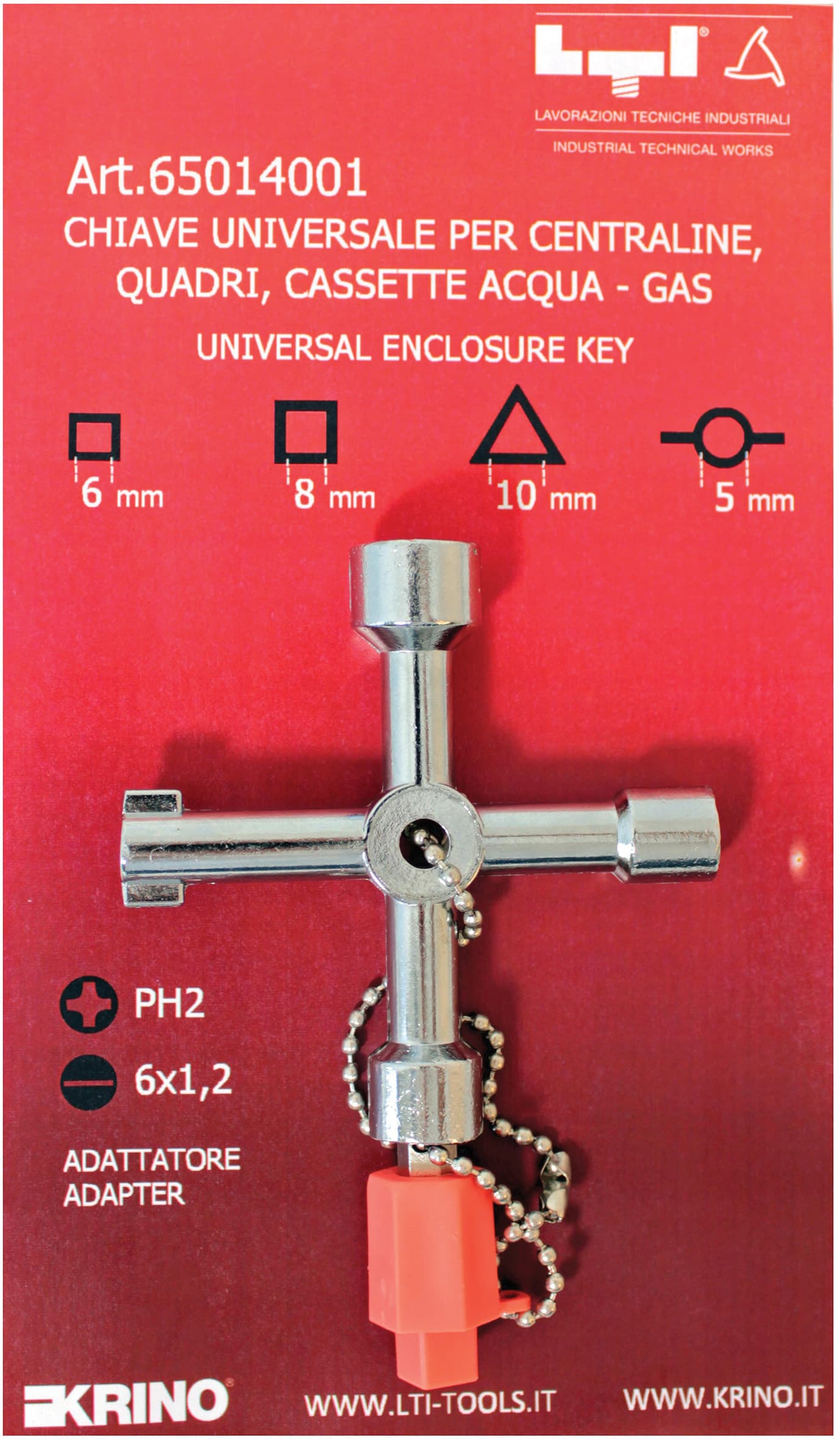 Chiave Universale per Cassette Contatori - 2