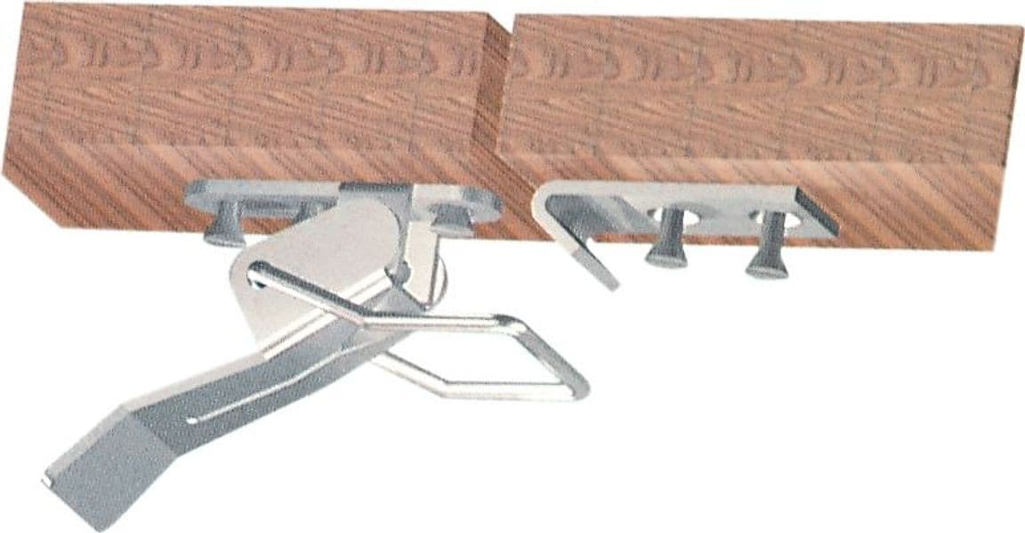 Tavolo a Leva Ferro Zinc 77 mm** Chiusura per 25 Pezzi – Idroweb