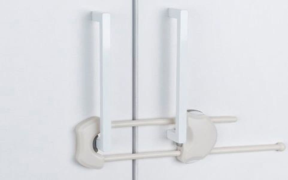 Chiusura di Sicurezza a Forcella per Armadio FIG.9 6 Pezzi - 2