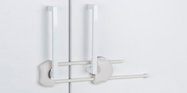 Chiusura di Sicurezza a Forcella per Armadio FIG.9 6 Pezzi - 2