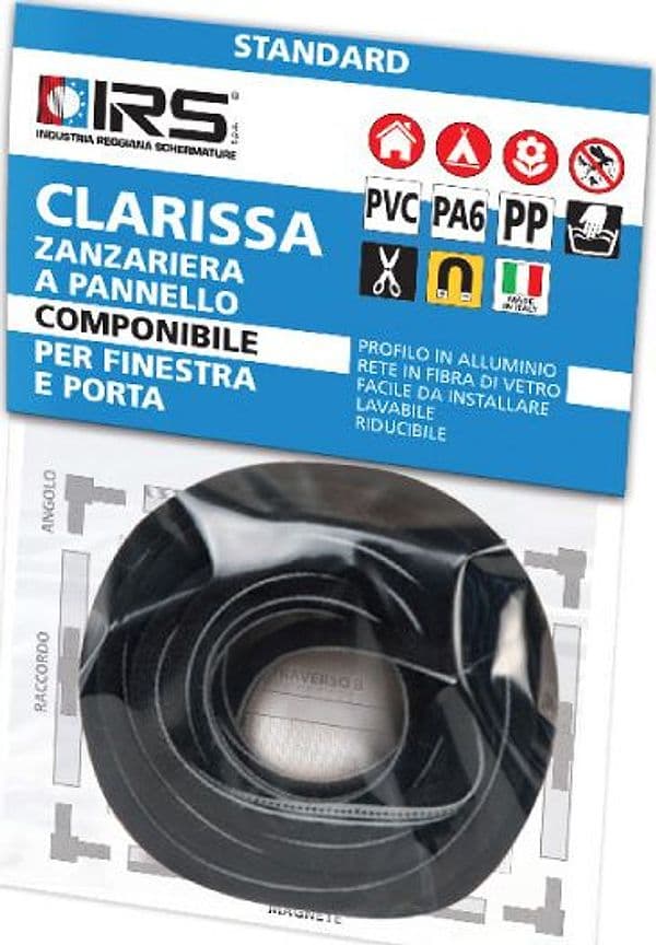 Zanzariera Irs Clarissa Spazzolino da 5 m - 2