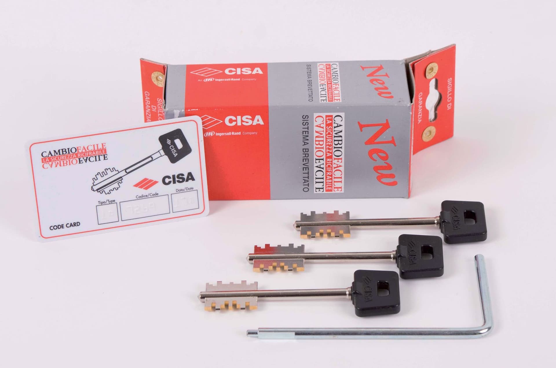 06520.60.1 New Camb Fac 3 Chiavi Lunghe e Attr Cisa - 2