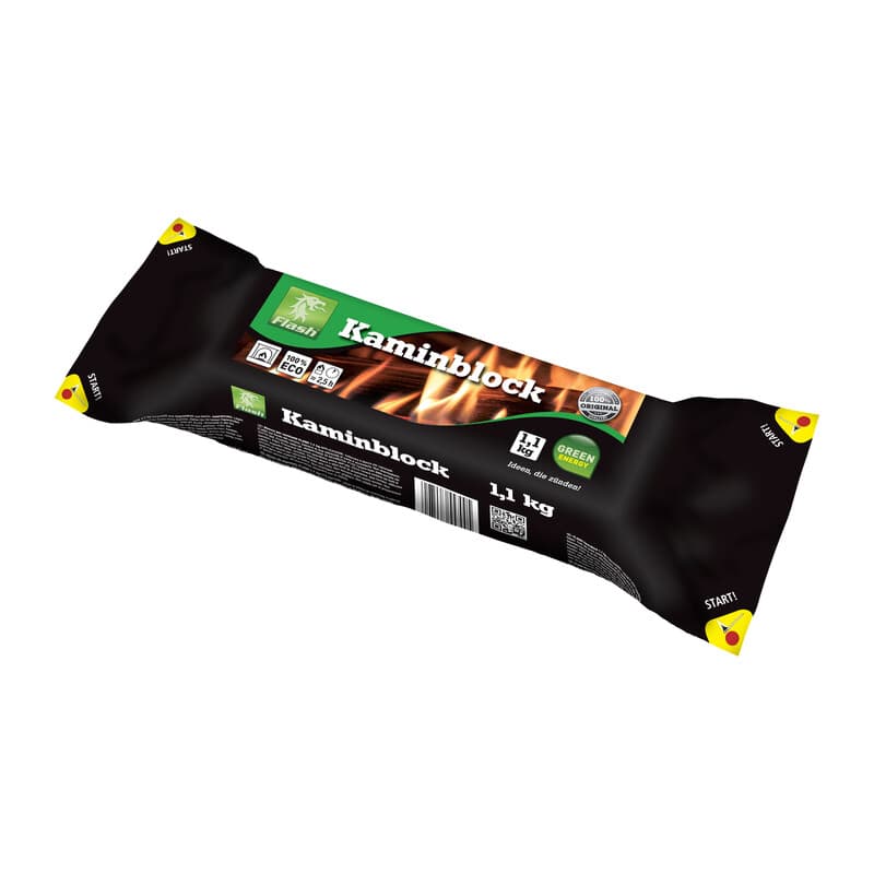 Tronchetto per Stufe e Camini Flammat 1 kg Carl Warrlich Gmbh 10 Pezzi - 2