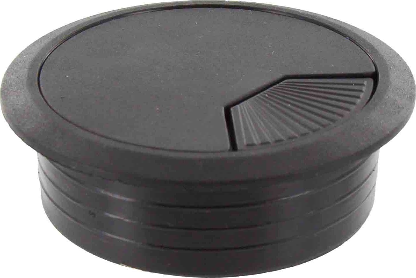 Bocchetta Passacavi Ø 60 mm Plastica Nero Comferut 20 Pezzi - 2