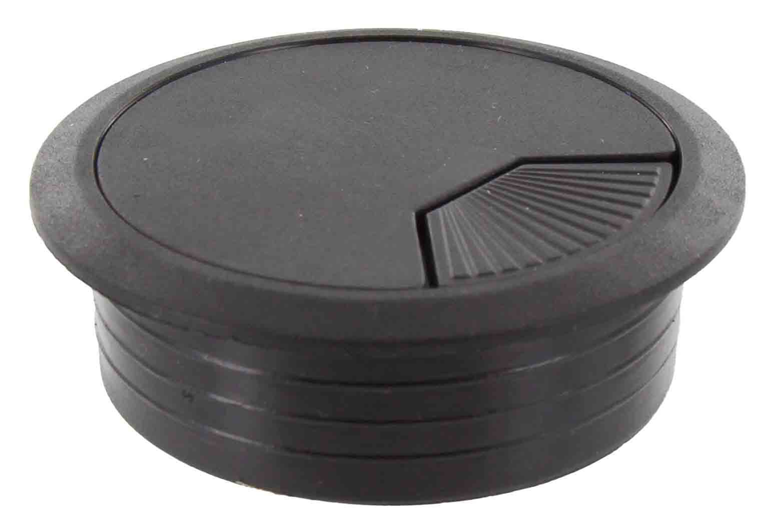 Bocchetta Passacavi Ø 60 mm Plastica Nero Comferut 20 Pezzi - 2