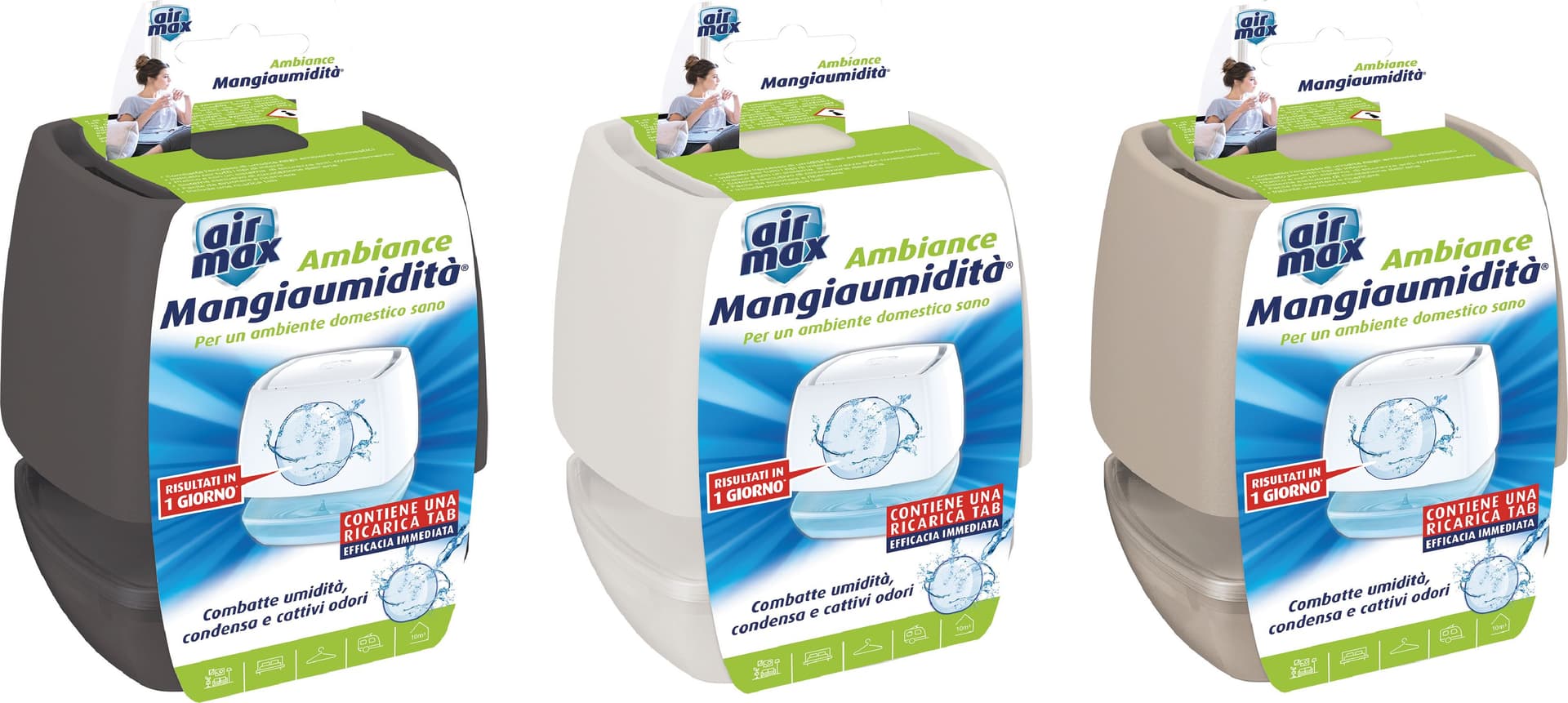 Airmax Assorbiumidita Minikit Tab Ambiance 6 Pezzi - 2