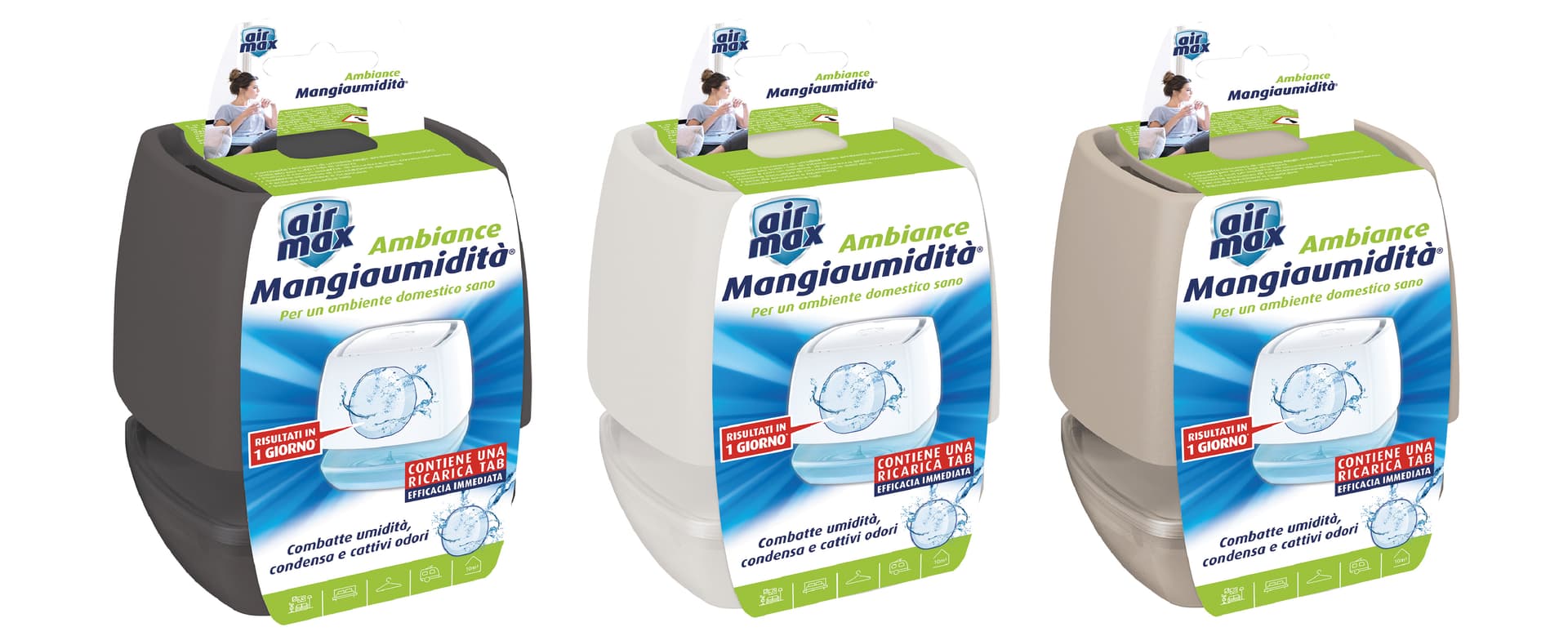 Airmax Assorbiumidita Minikit Tab Ambiance 6 Pezzi - 2