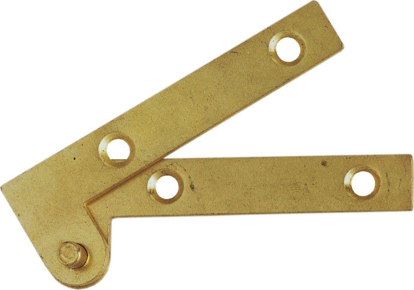 Cerniera Perno Squadra Doppio 70 mm Grt 2 Ante 24 Pezzi - 2