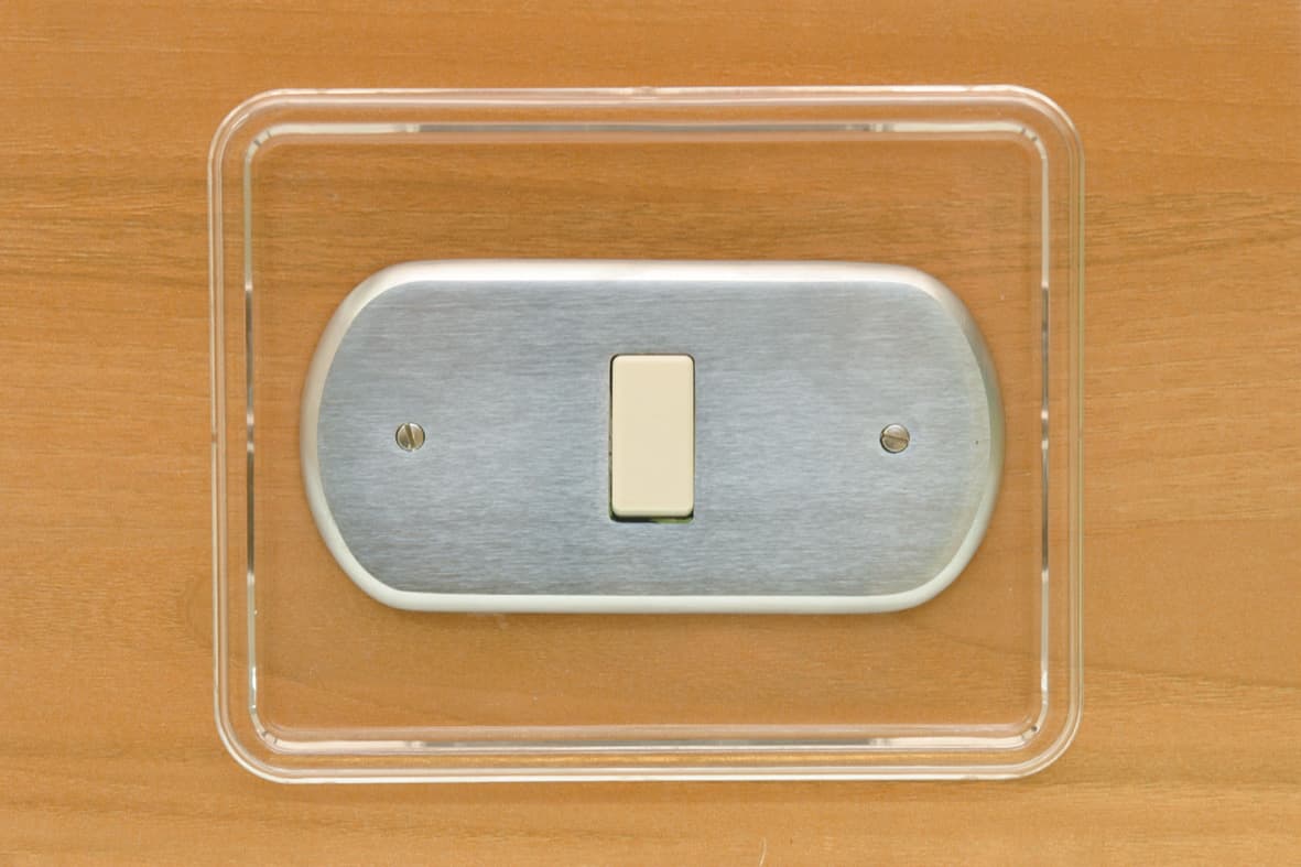 Sottointerruttore Plastica Trasparente 20 Pezzi - 2