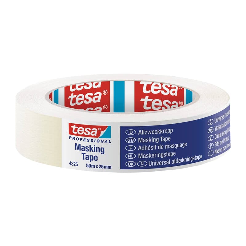 Nastro Maschera Edilizia Tesa 25 mm x 50 m 72 Pezzi - 2