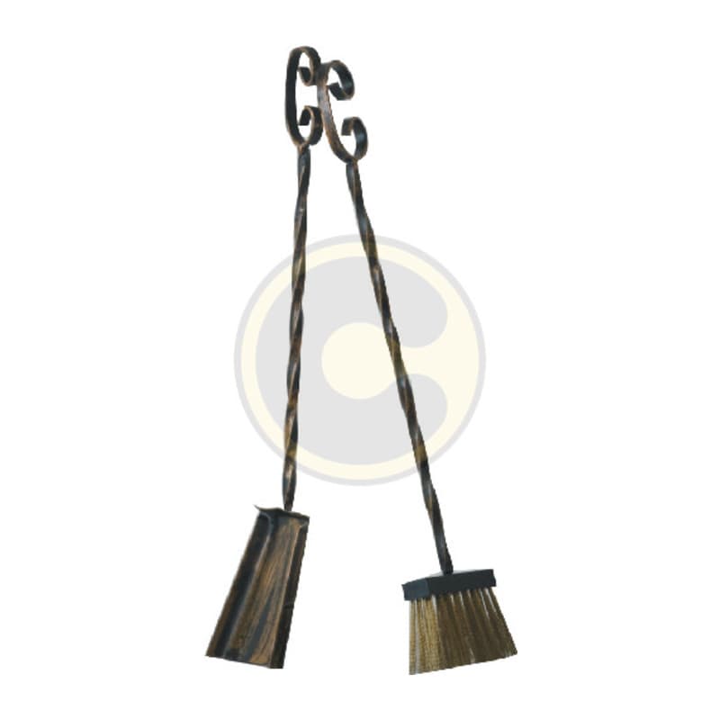 Scopino Metallico Ricambio per Set Camino Aiello E. Spazzolificio – Autres