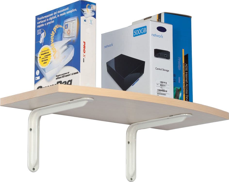 Reggimensola Acciaio 2522 Bianco 300 mm Aldeghi Luigi Spa 10 Pezzi