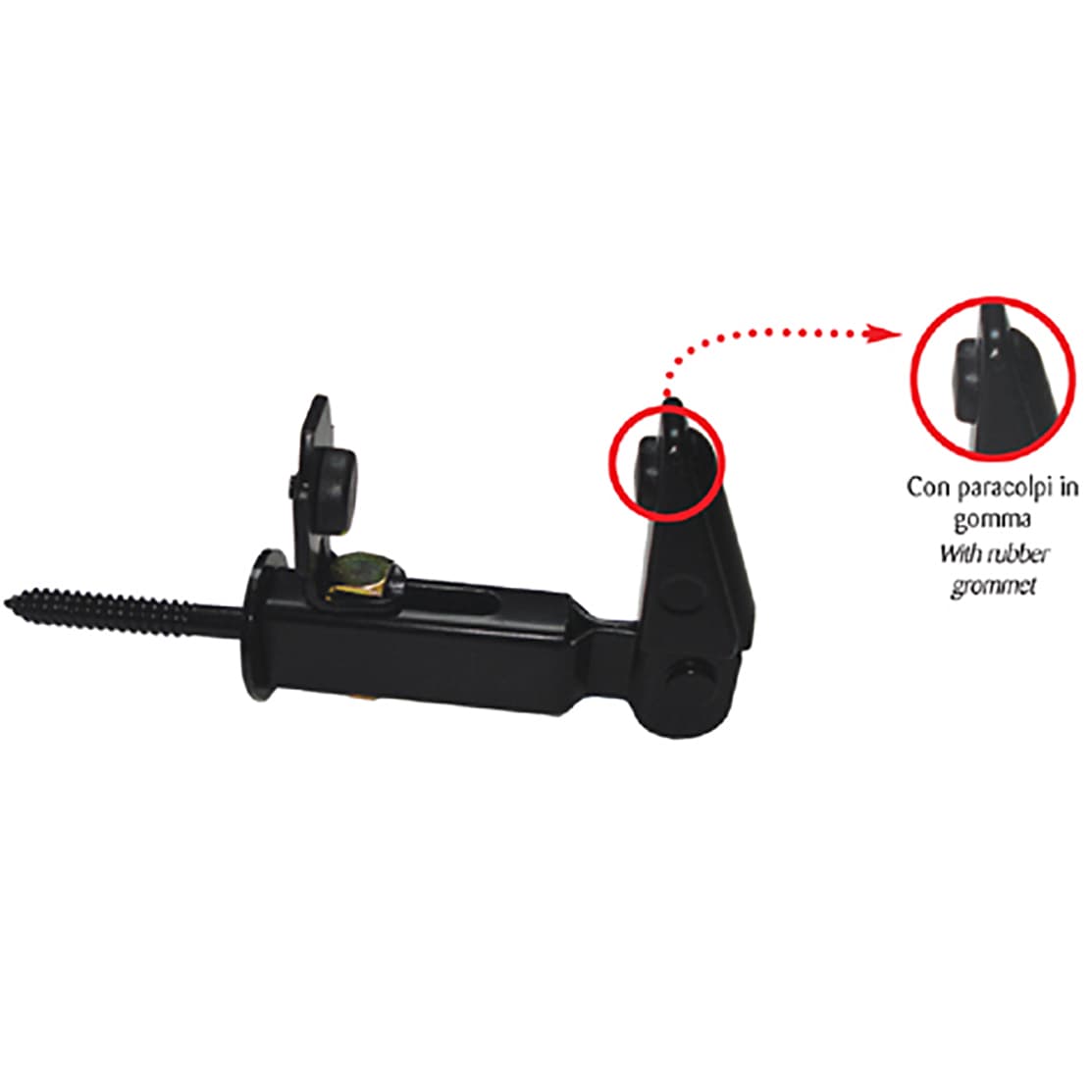 Fermaimposte in Lega per Cappotti 1210 P con Vite 120 mm 10 Pezzi - 2