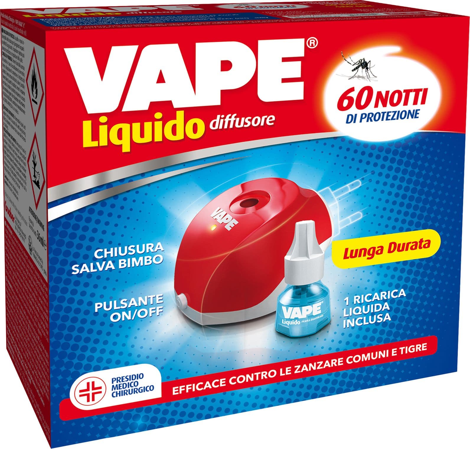 Antizanzare Vape Magic Elettroem e Ricar 60 Not 12 Pezzi - 2