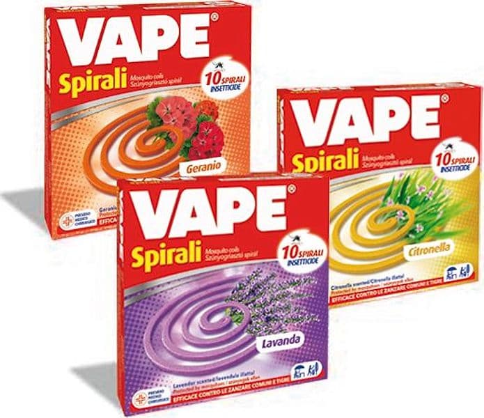 Antizanzare Vape Spirali Profumate 24 Confezione 10 Pezzi - 2