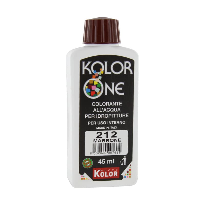 Colorante Kolor One 45 ml Marrone 212 12 Pezzi – Idroweb