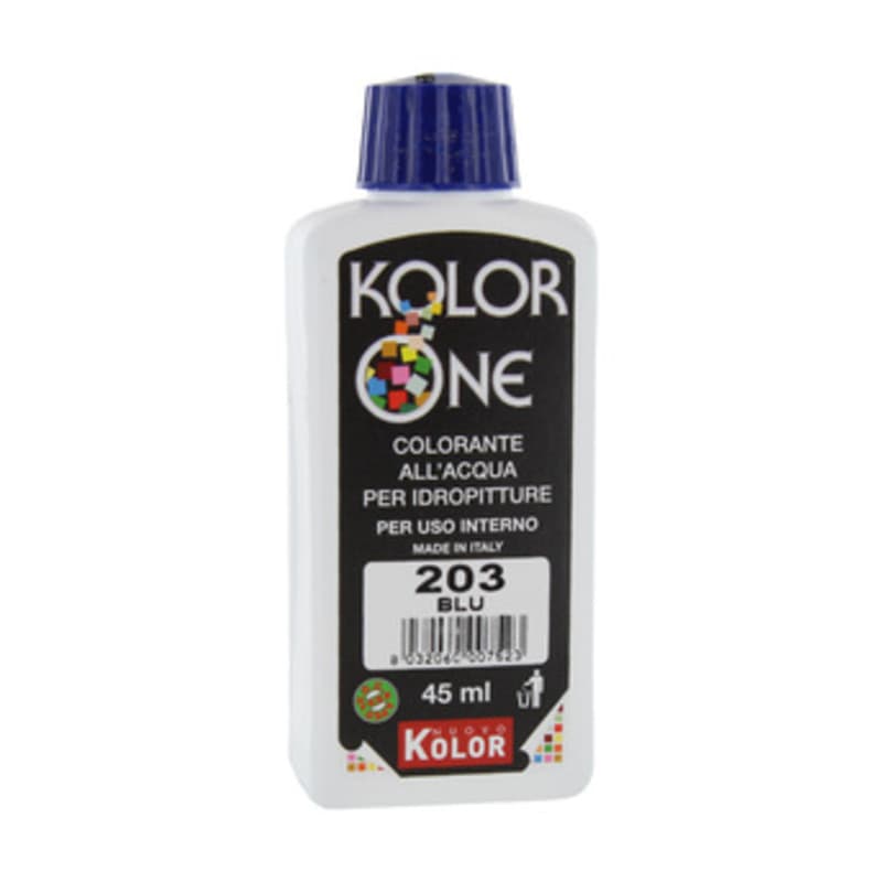 Colorante Kolor One 45 ml Blu 203 12 Pezzi - 2