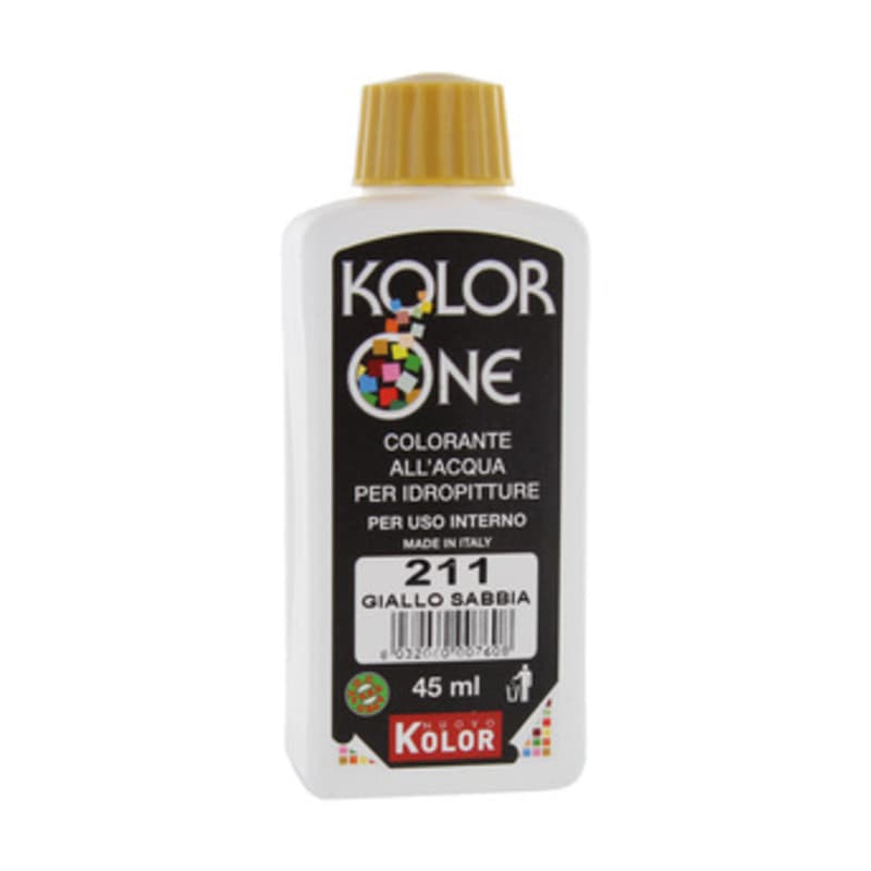 Colorante Kolor One 45 ml Giallo Sabbia 211 12 Pezzi – Idroweb