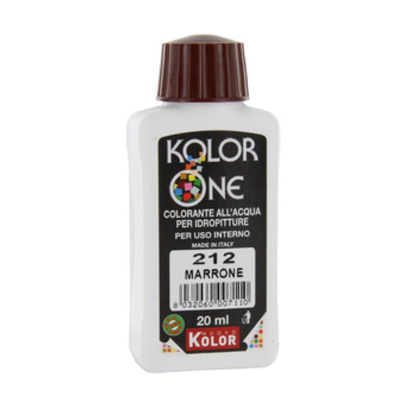 Colorante Kolor One 20 ml Marrone 212 12 Pezzi – Idroweb