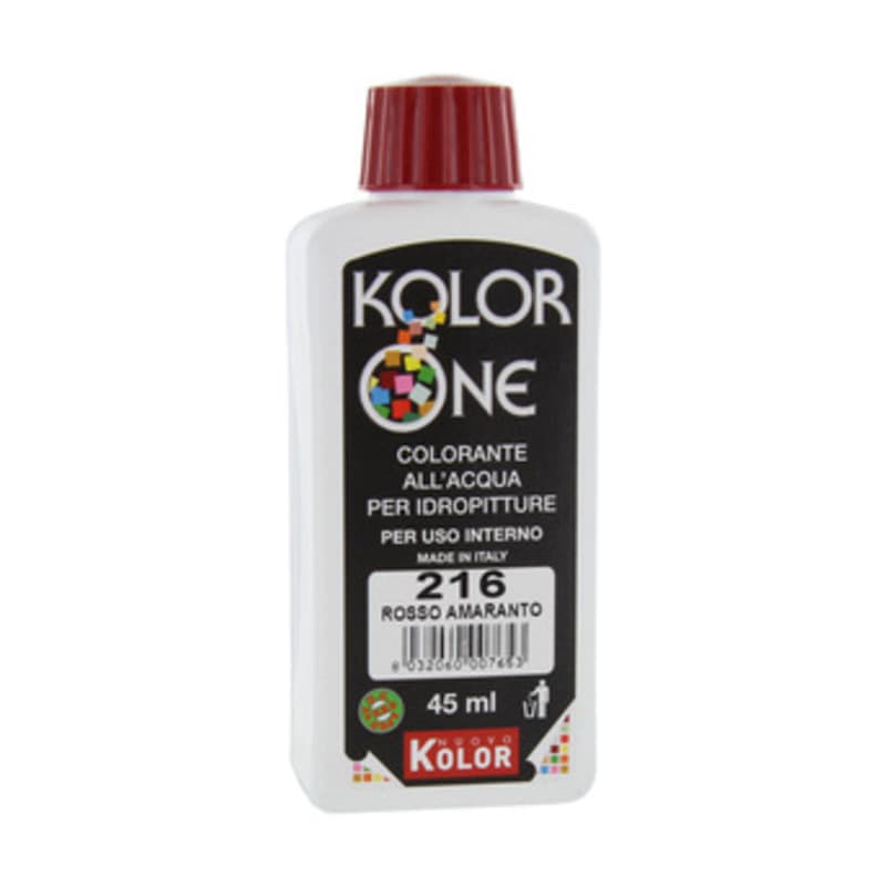 Colorante Kolor One 45 ml Rosso Amaran 216 12 Pezzi - 2